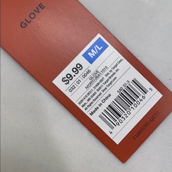 Missoni girls knit gloves M L 8 10 gold shimmer - Picture 2 of 3